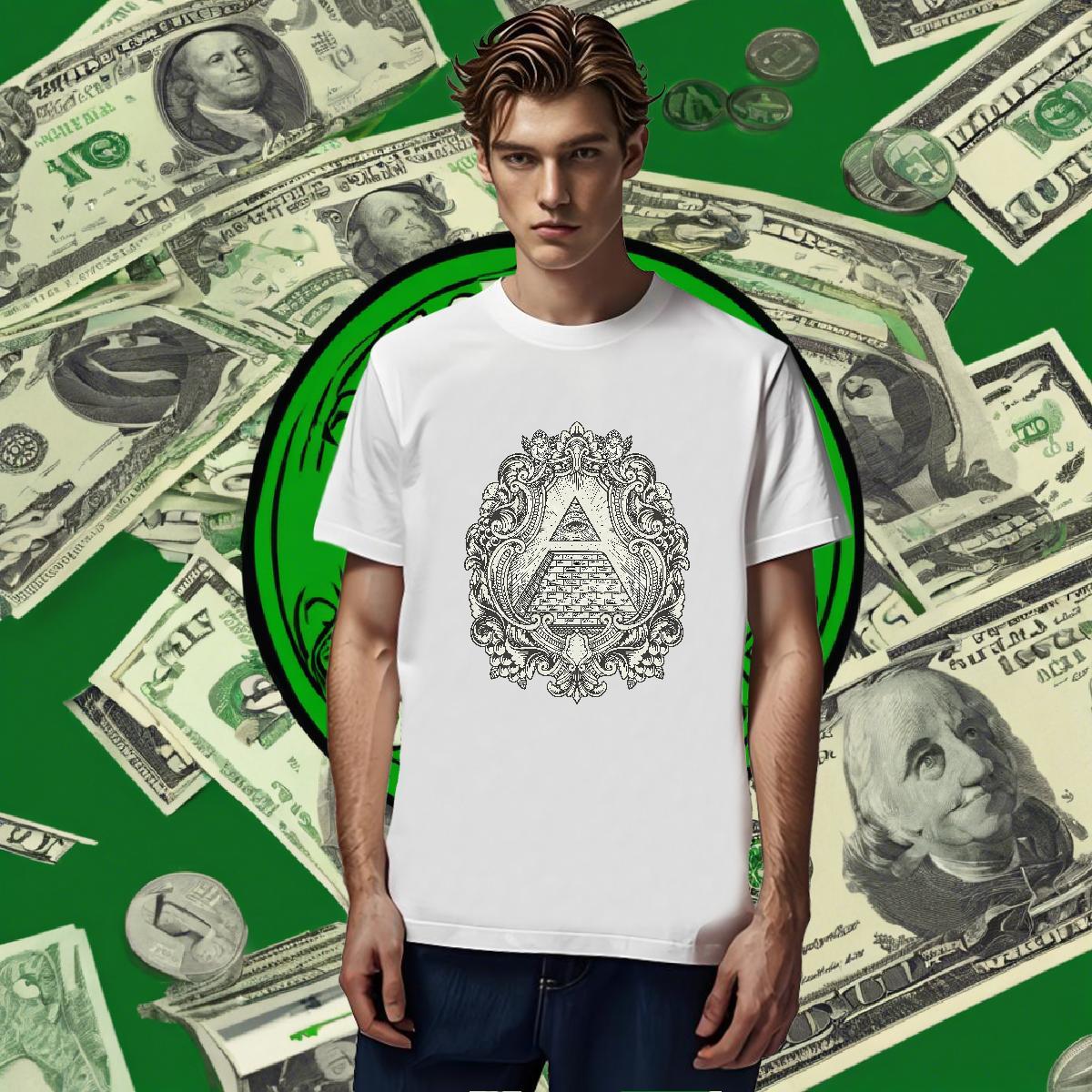 High Quality T Shirt For Man 230g Cotton eye of the devil Sport Skull O-Neck Short Sleeve Couples T Shirts DIY Customized Polos
