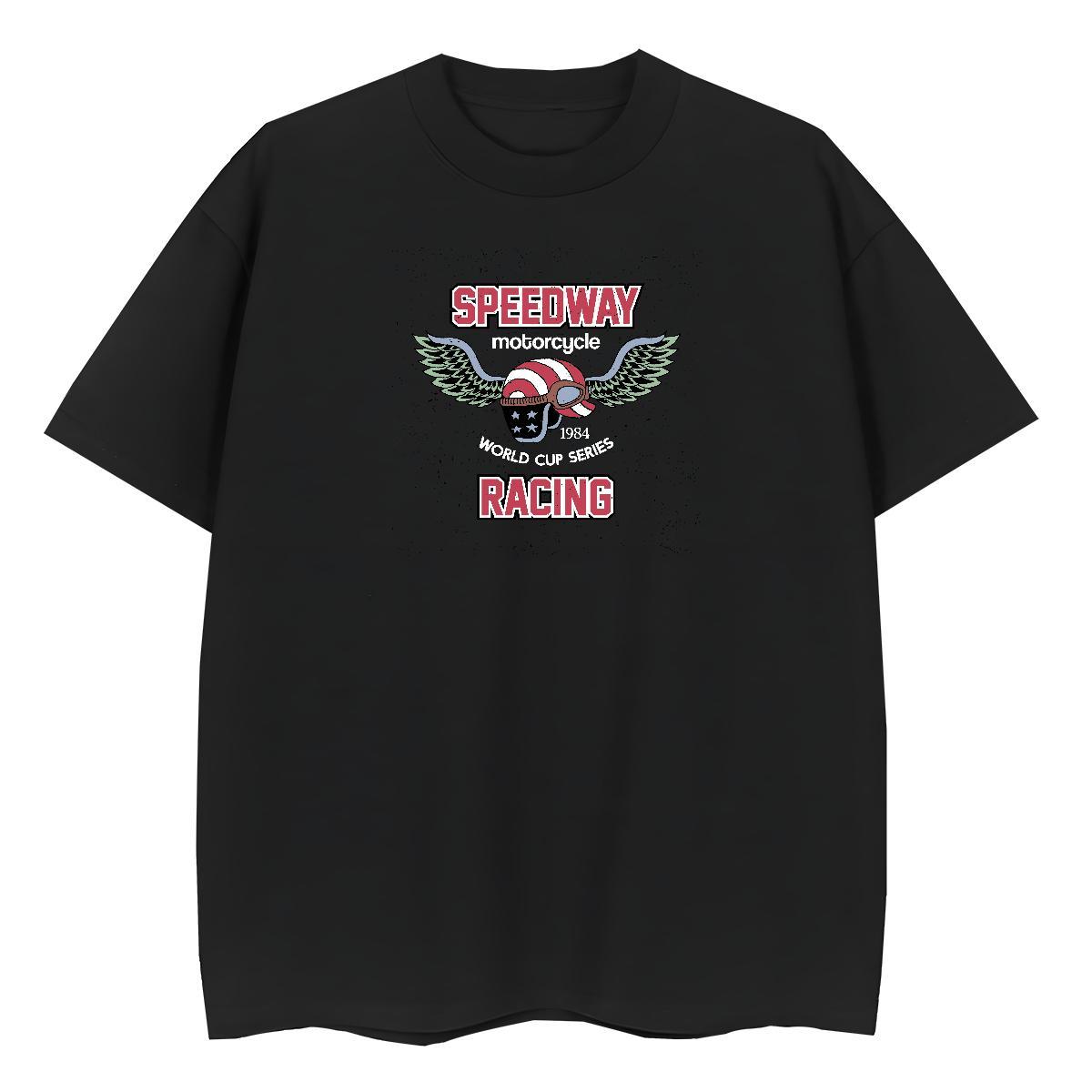 Unisex Women Tshirts 230g Pure Cotton letter Casual Beach Woman T Shirts Breathable Crew Neck Custom Print Plus Size Clothings