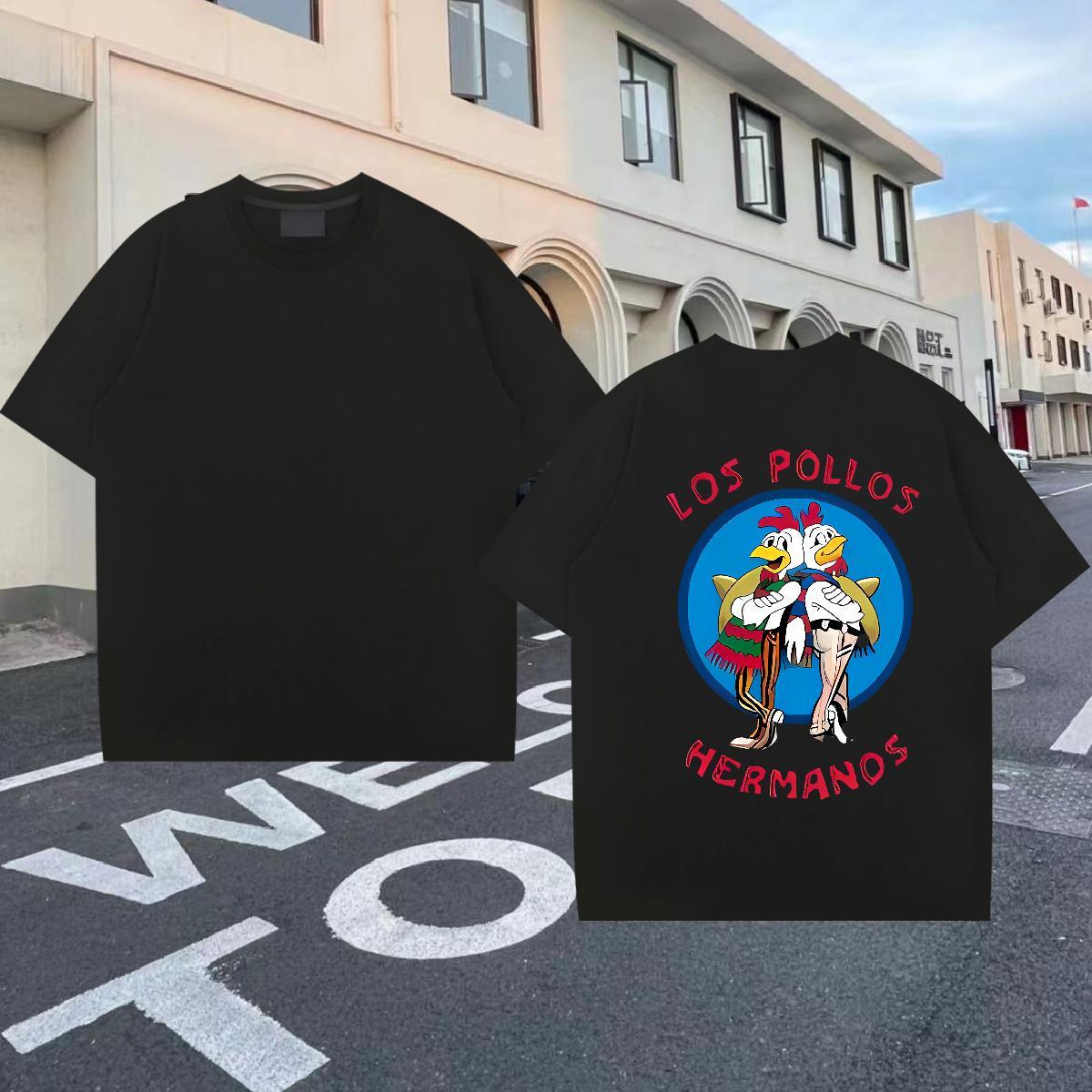 Classic T-Shirts for Men 230g 100% Cotton letter Sports Casual Oversized Crew Neck Breathable Couples T Shirts Fashion Designer Tops Shirt