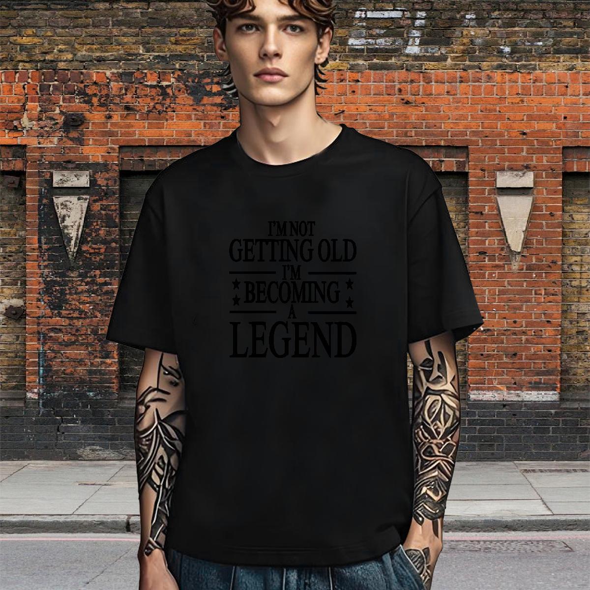 Classic T-Shirts 230g Pure Cotton letter Street Asian Size Round Neck Short Sleeve Tshirt for Man Woman New Tee Shirt