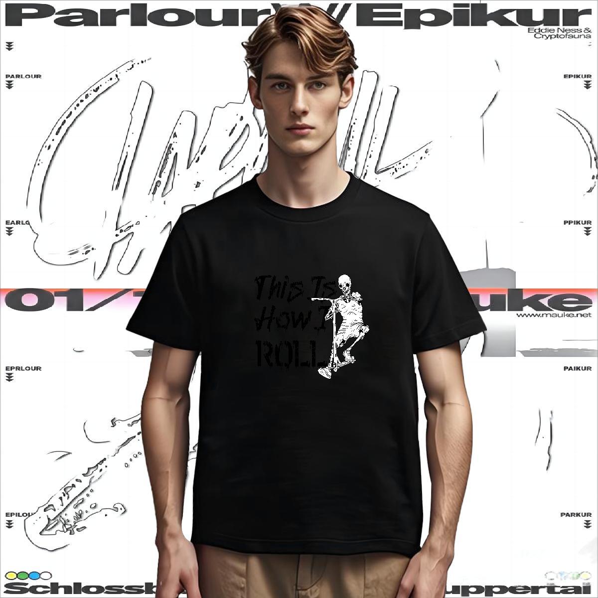 Cool Design Man T Shirts 230g Pure Cotton skull Sports Casual DIY Printed Breathable Short Sleeve Men Tops Tees Factory Direct Tee Shirt