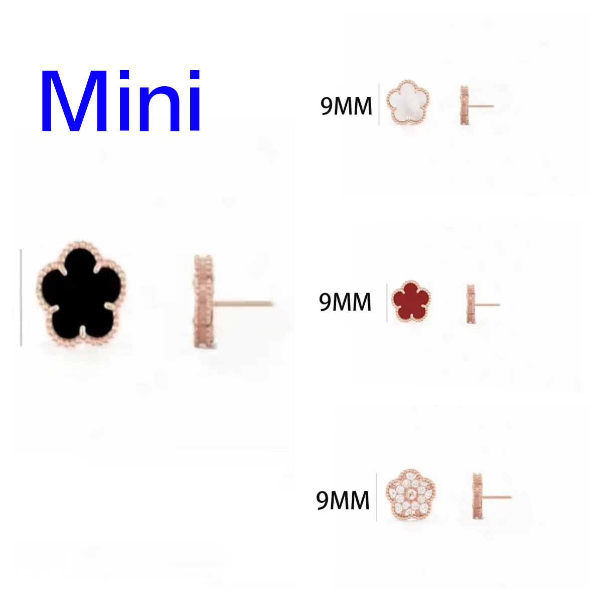 Vintage 9Mm Flower … - image