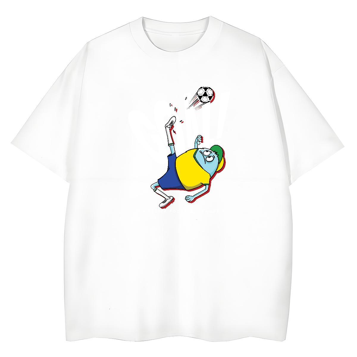 Brand Womens Tshirts 230g Pure Cotton USA Sports Street Wear Womens T Shirts Breathable Short Sleeve DIY Anime Printed Tees