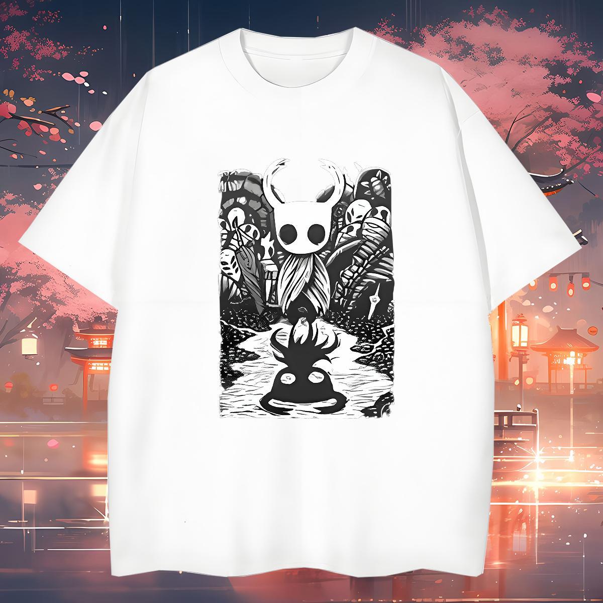Unisex T-Shirts 230g Pure Cotton monster Casual Daily Wear Custom Print Oversized Breathable Short Sleeve Couples T Shirts 2024 Tees Shirts