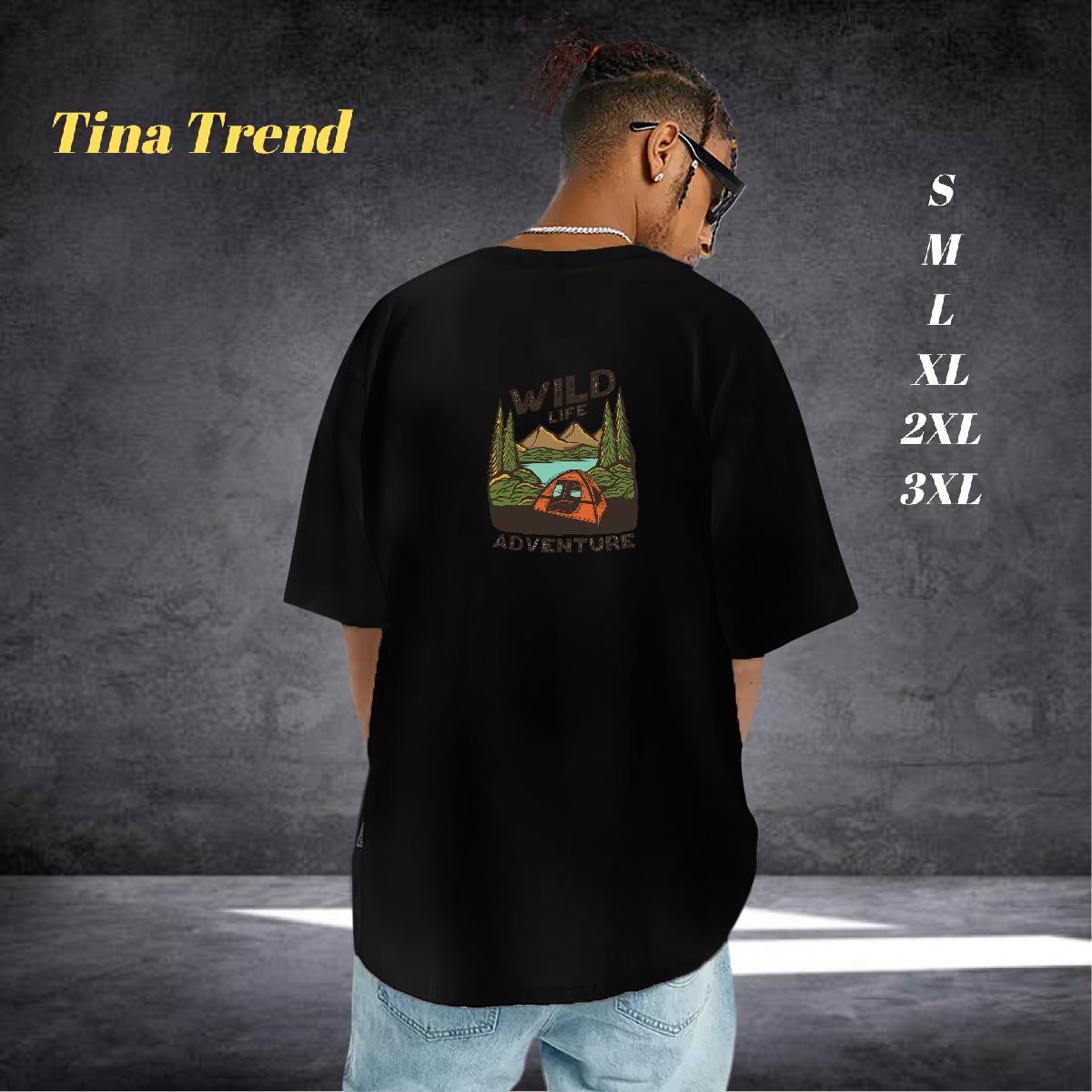 Cool Design Mens T Shirts 230g Cotton mountains Summer Casual Graphic Crew Neck Breathable Tshirt for Man Woman Fashion Casual Tshirts
