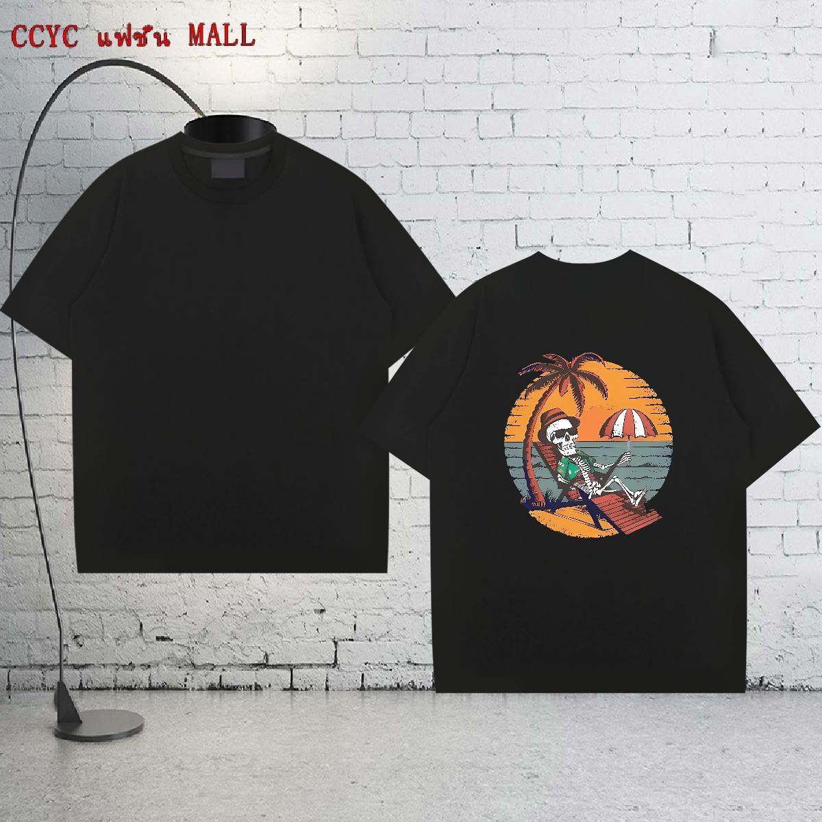 Unisex T Shirts Men 100% Cotton 230g sea Daily Wear Plus Size Custom O Neck Short Sleeves Men Tshirts Designer Tops
