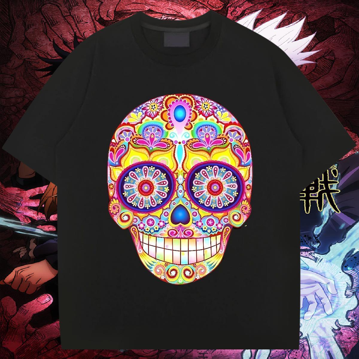 Classic T-Shirts for Men 230g 100% Cotton monster Daily Wear Custom Big Size Breathable Short Sleeve Mens Tshirts 2024 DIY Clothings