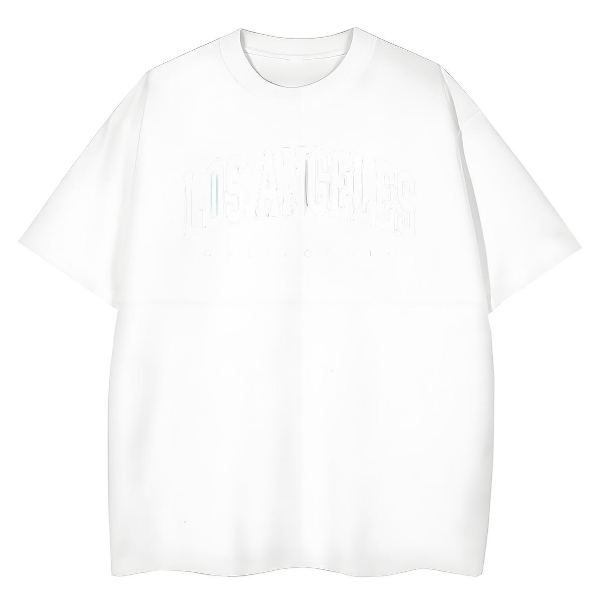 Loose Man T Shirts 230g Pure Cotton letter Street Oversized 3XL 4XL Breathable Tshirt for Man Woman Brand Tops Shirt