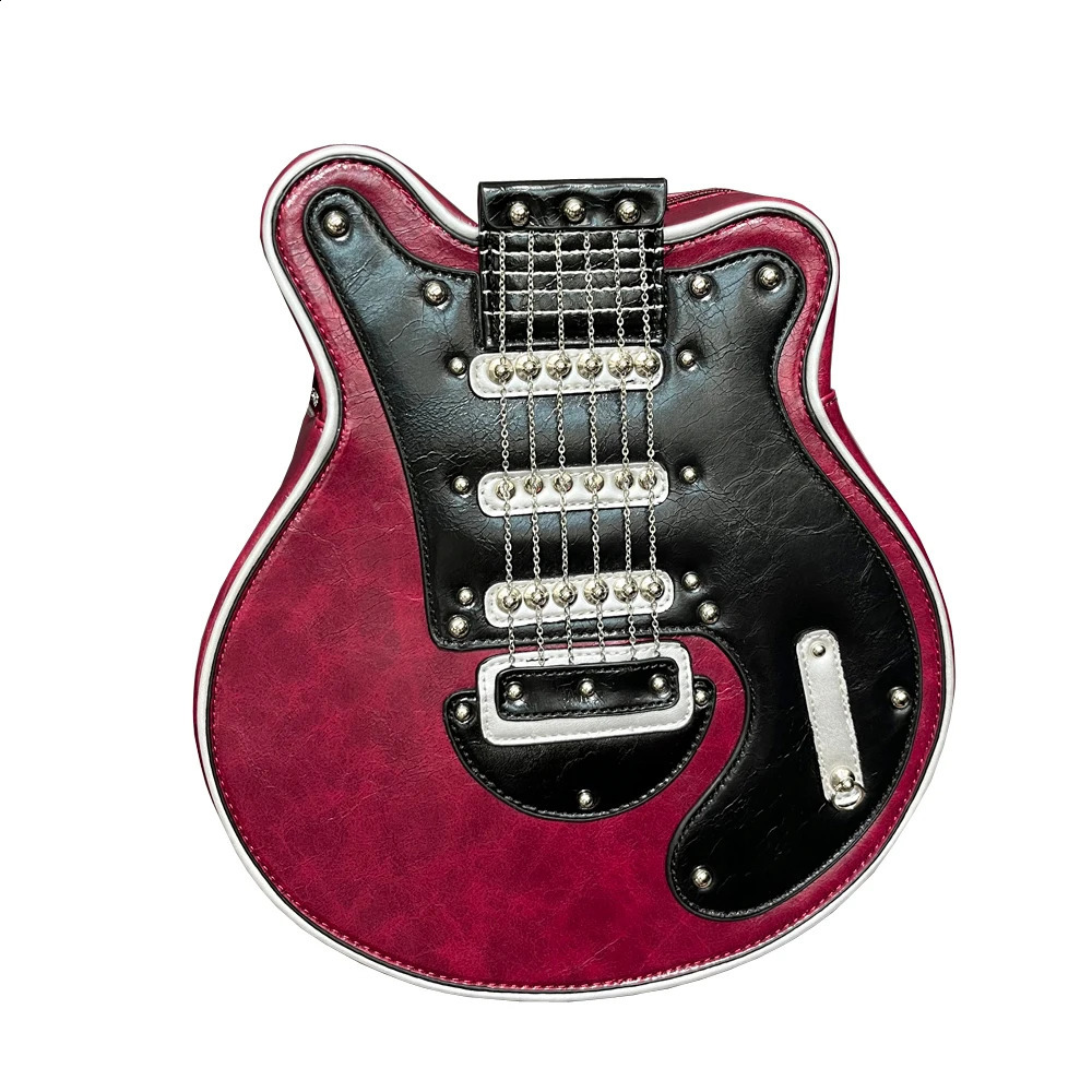 Purses And Handbags For Women er Leather Crossbody Shoulder Bag Handmade Guitar Shape purse Bags Purse 240826