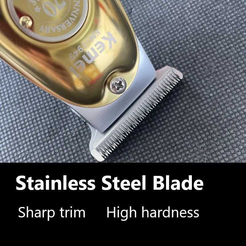 Kemei KM-1949 Pro electric barber full metal professional hair trimmer for men beard hair clipper finishing hair cutting machine W241227