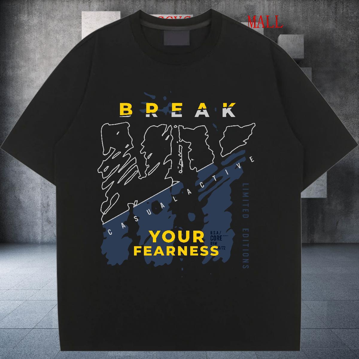 Free Shipping Couples T Shirts 100% Cotton 230g gun Street Casual T Shirts Women Breathable Short Sleeve Oversized L-4XL Wear