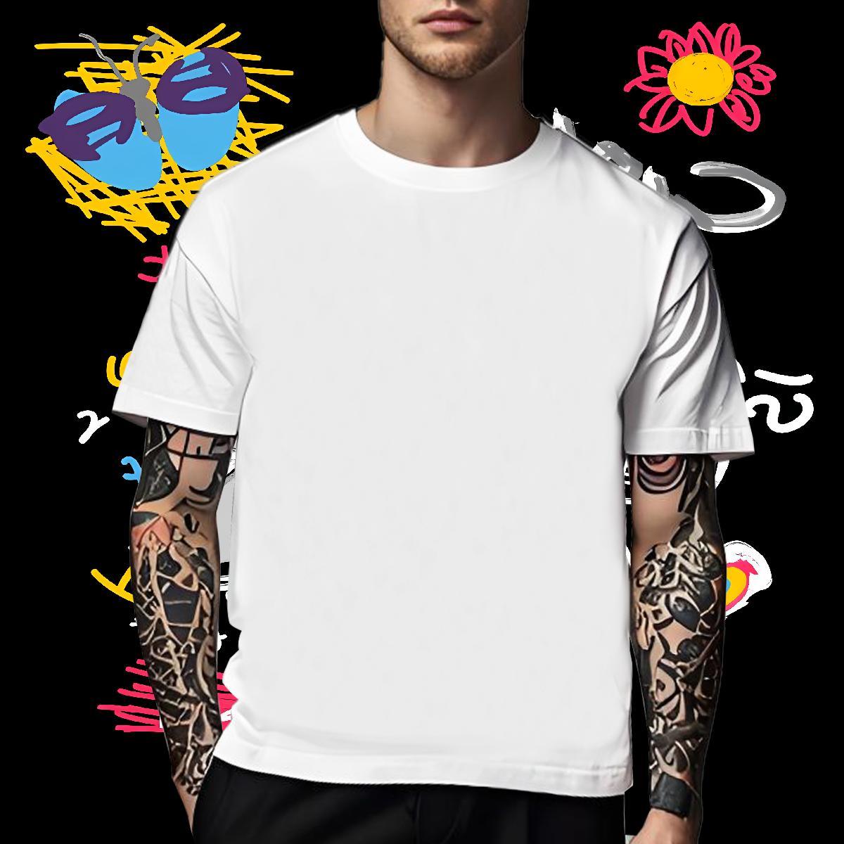 Free Shipping T-Shirts for Men 230g 100% Cotton Freedom the nation Street Custom Printing Breathable Short Sleeve Men Tees Designer Wear