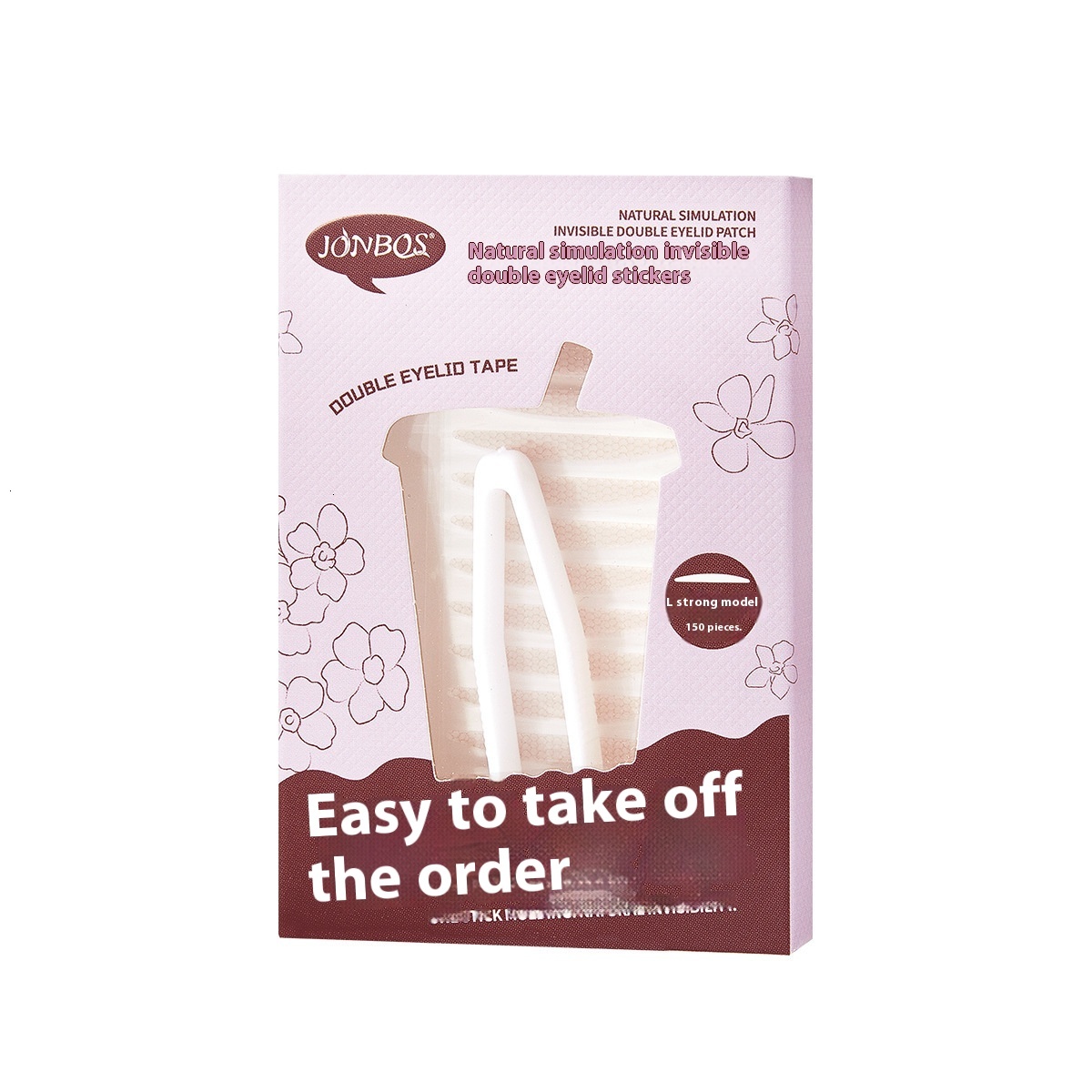 Waterproof Jonbos Beauty Patches for Double Eyelids Non-Greasy & Discreet Application