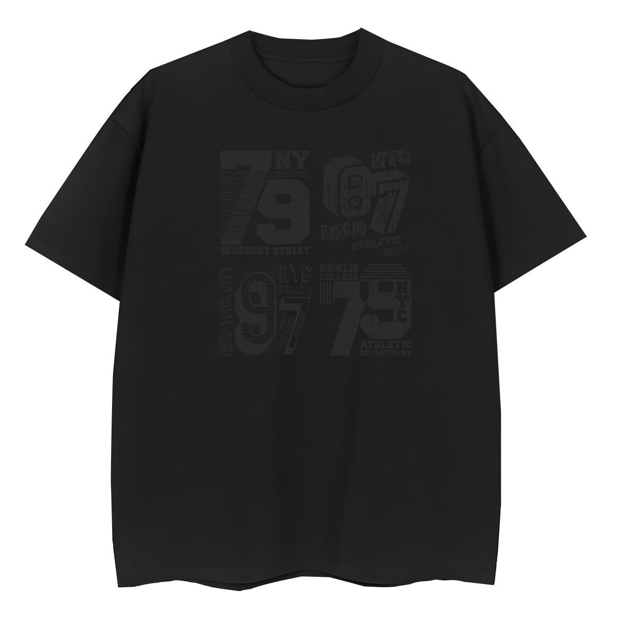 Unisex Lady T shirt 100% Cotton 230g letter Casual Daily Wear Woman T Shirts Short sleeve Soft Custom Print Oversized Clothes