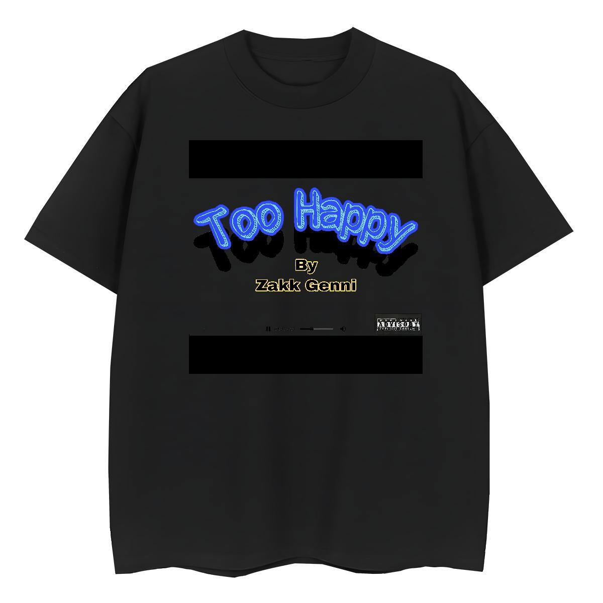Cool Design T-Shirts 230g 100% Cotton blue Beach Custom Cartoon Pure Cotton Couples T Shirts 2024 Tshirts