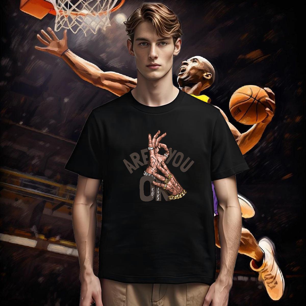 Designer Men T Shirts 230g Pure Cotton letter High Street Hip Hop DIY Printed O Neck Short Sleeves Tshirt for Man Woman Casual New Top Tees