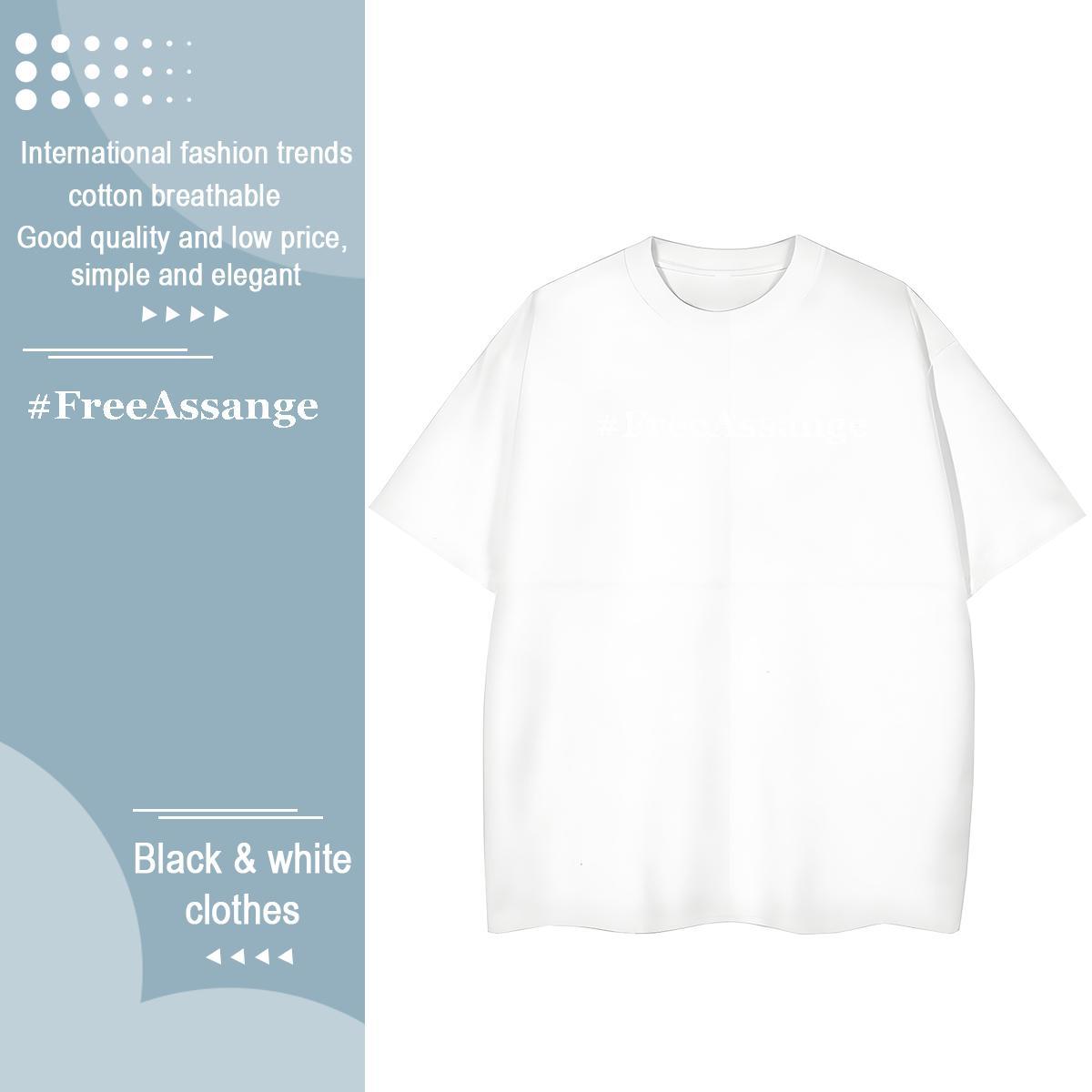 Popular Couples T Shirts 230g Pure Cotton letter Outdoor T-Shirts for Women Breathable Crew Neck Anime Oversized Clothes Shirt
