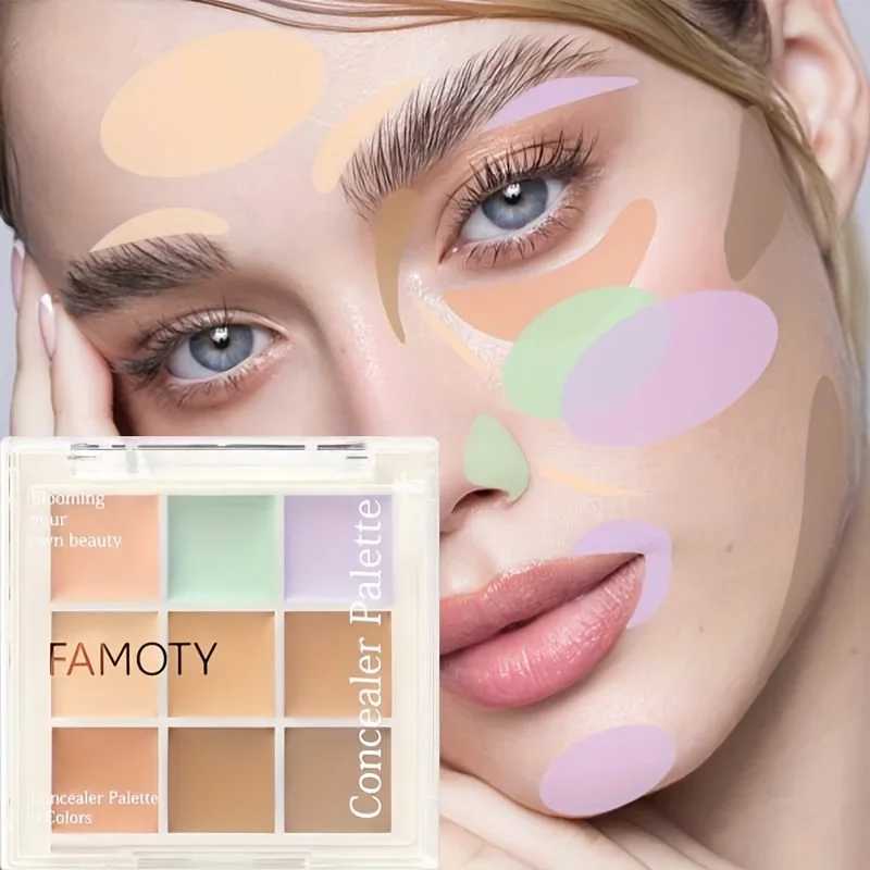 Waterproof Concealer Palette Lasting Concealer Cream Bronzer Contouring Brightening Highlighter Face Color Corrector Cosmetics XJ250618
