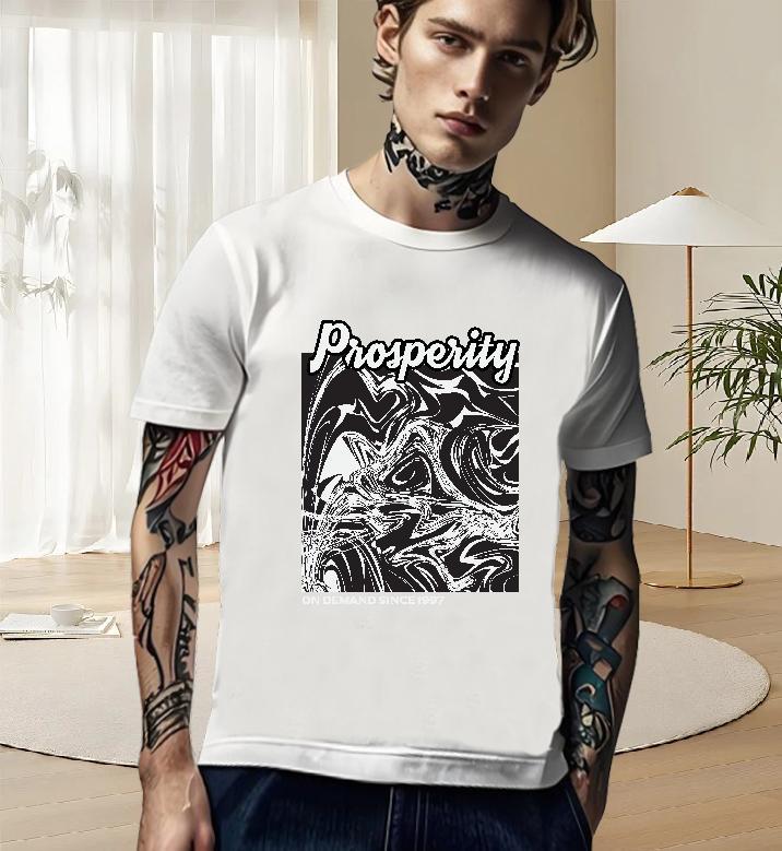 Cool Design T Shirt For Man 230g 100% Cotton mountains Home Outdoor Oversized 3XL 4XL Short Sleeve Soft Men Clothes T-Shirt Designer Wear