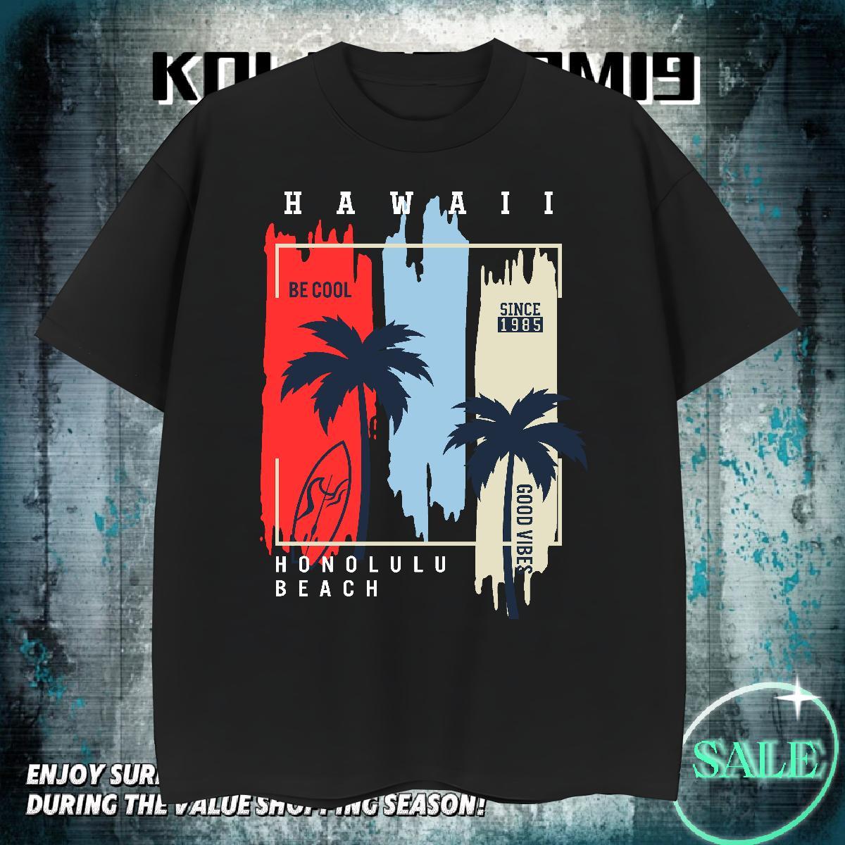 Comfortable T-Shirts for Men 230g Cotton letter Hip Hop Cartoon Print Pure Cotton Mens Tshirts Fashion Design Tops Shirt