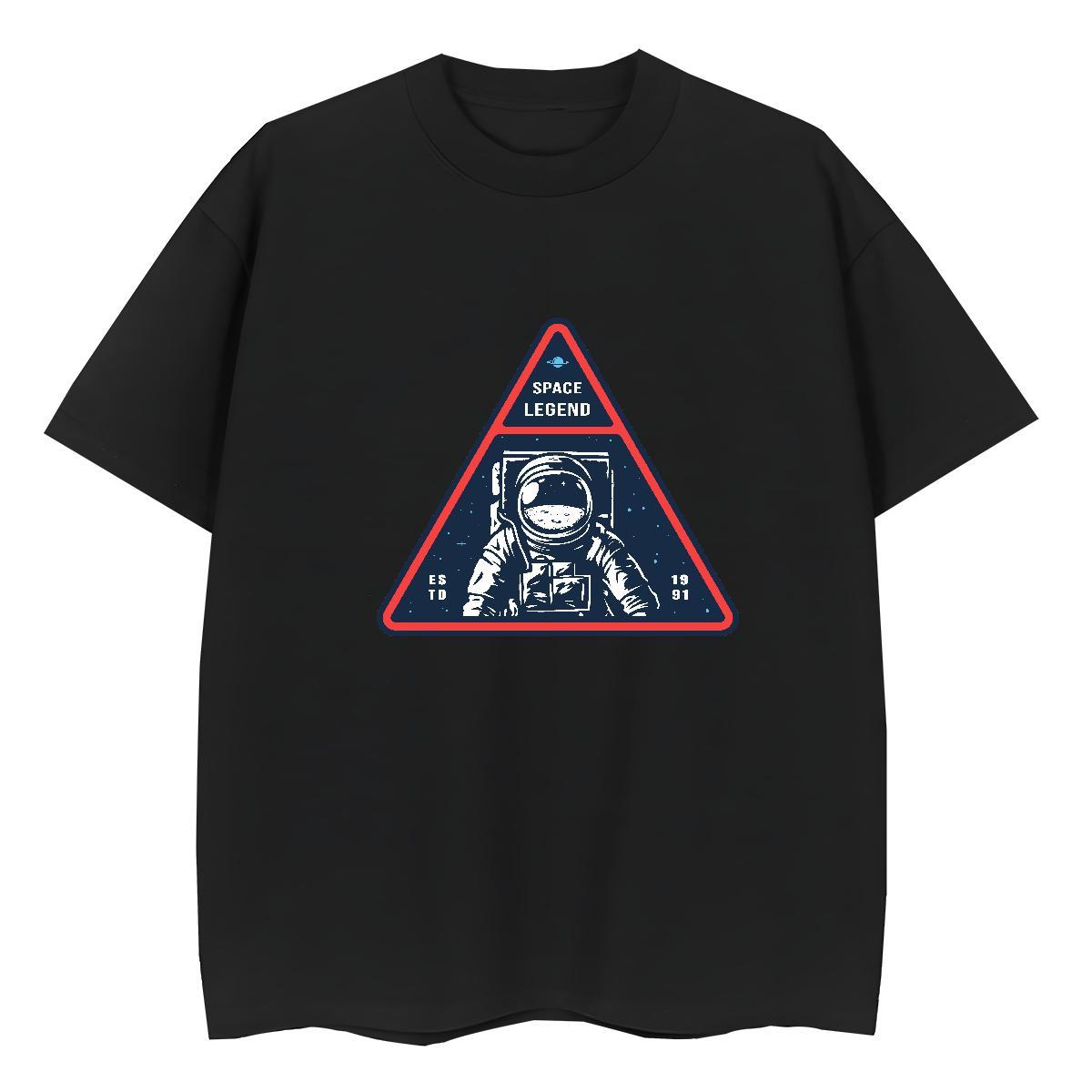 Designer Unisex Tshirts 100% Cotton 230g universe Casual Beach T Shirts Women Breathable Short Sleeve Custom Print Plus Size Polos