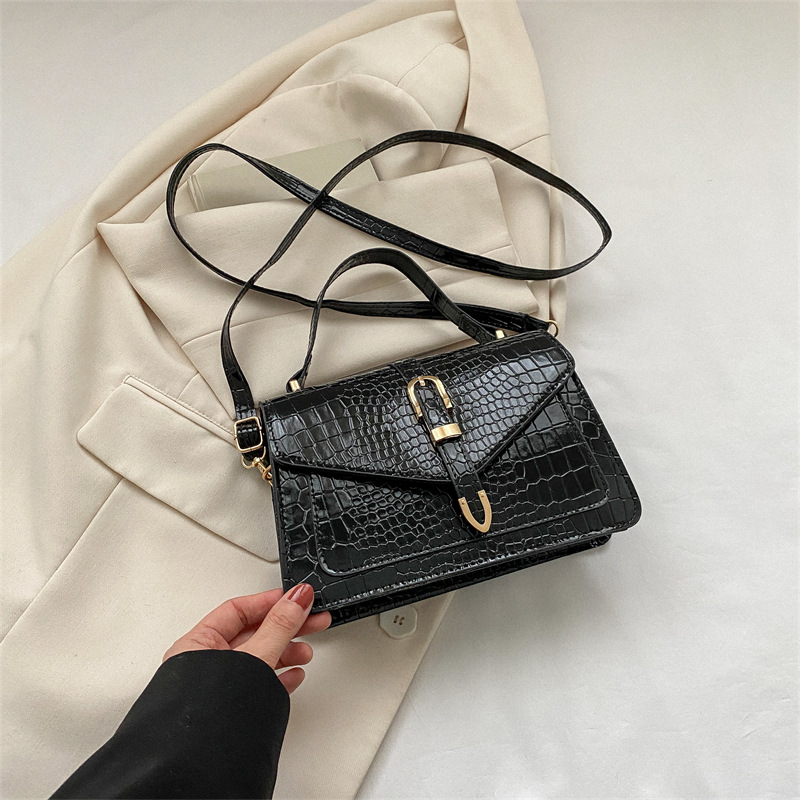 Women Bag Trendy Stitching Contrasting Bag New Design Fashion Shoulder Bag Cross-body Bag Handbag Free shipping