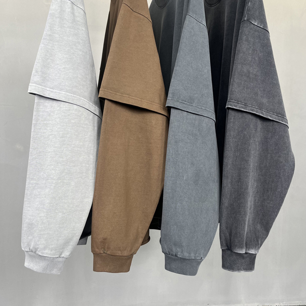 New Long Sleeve T Shirt For Men Women Autumn Fashion Cotton Solid Color T-Shirts Streetwear Men's T-Shirt XXL Baggy