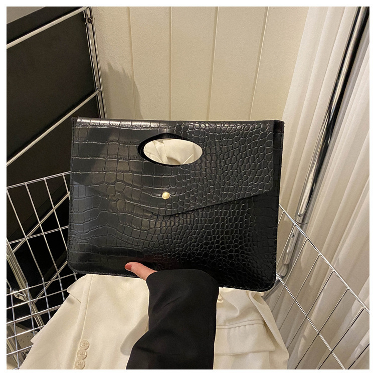 Retro Fashion Handbag Minimalist Quality Tote Bag Letter Envelope