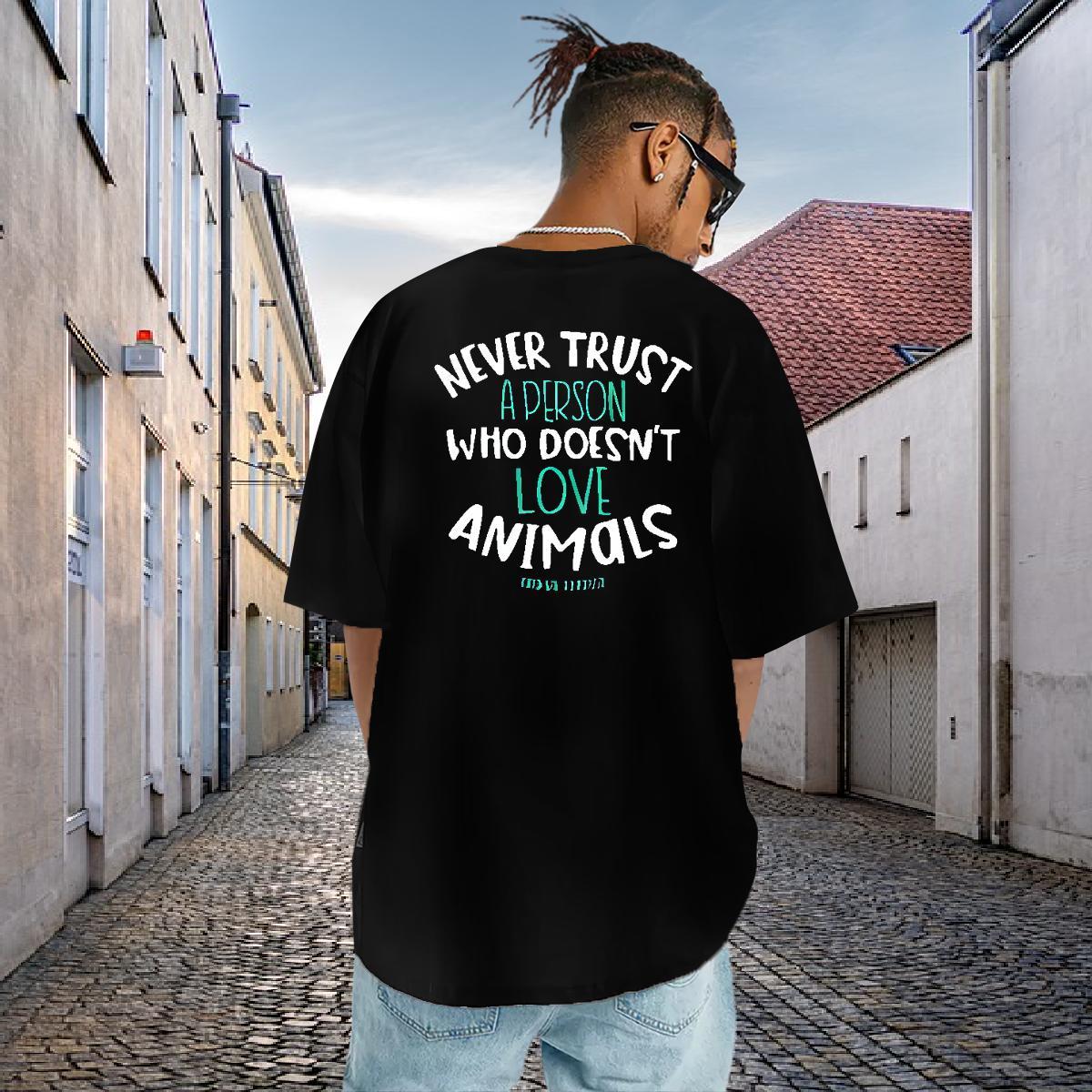 Popular Men T Shirts 230g Pure Cotton letter Outdoor Cartoon Printing L-4XL Breathable Short Sleeve Couples T Shirts Fashion Designer Wear