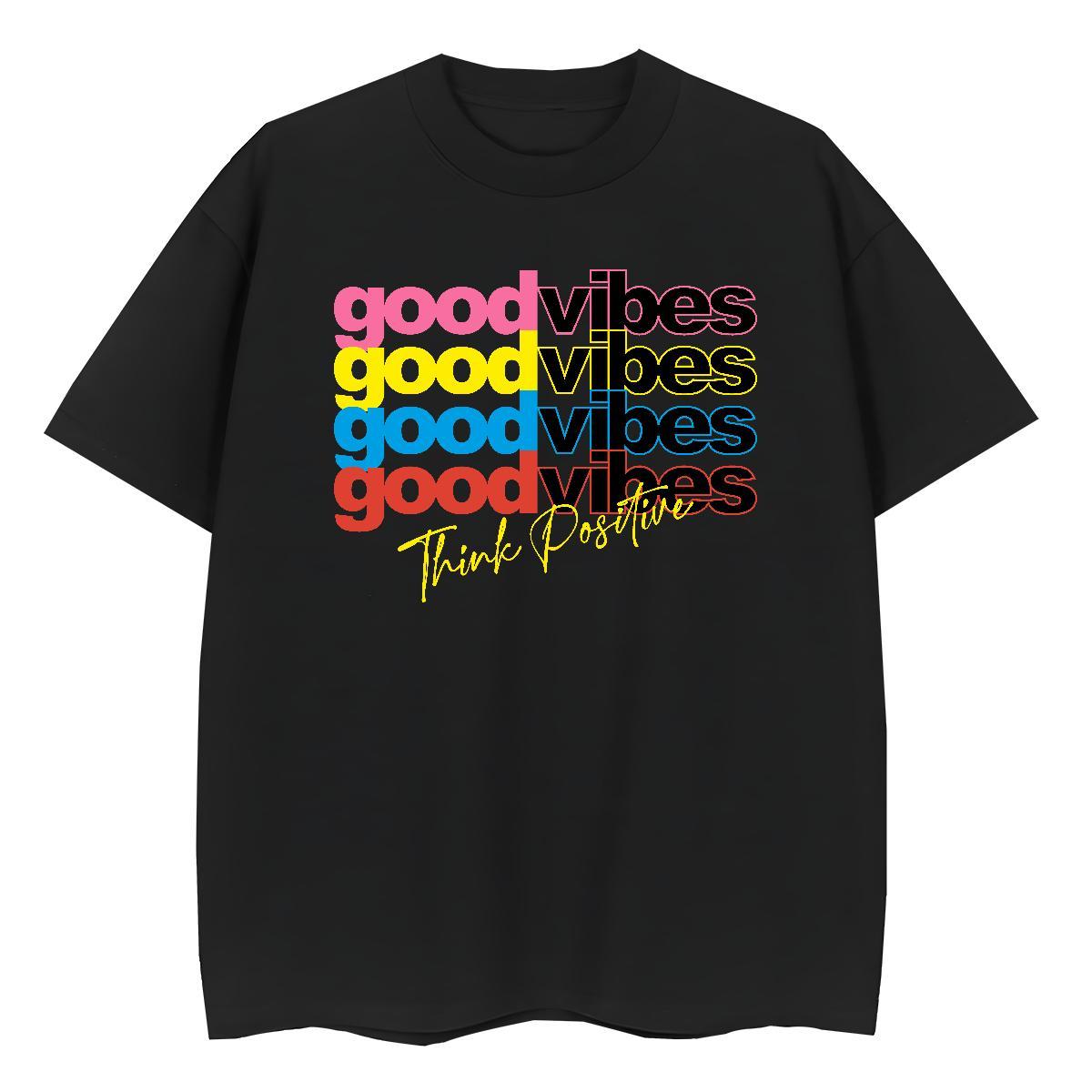 High quality Womens Tshirts 230g 100% Cotton letter Home Outdoor T-Shirts Short Sleeve O-Neck Cartoon Printing L-4XL Wear