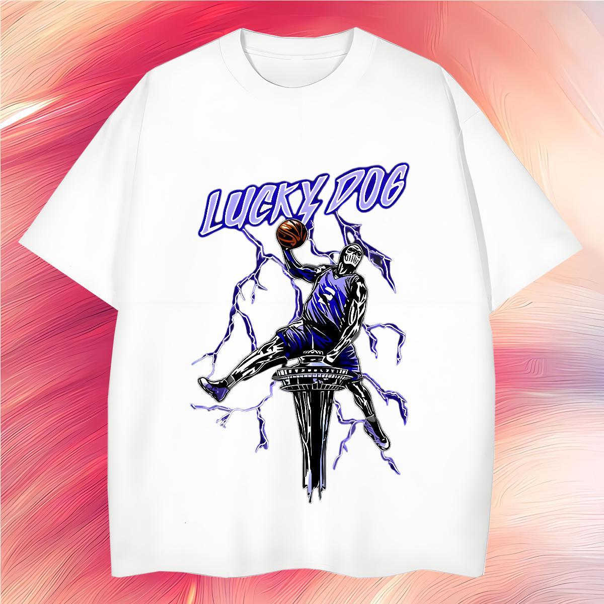 Cool Man T Shirts 230g Cotton basketball Daily Wear Oversized 3XL 4XL Round Neck Short Sleeve Tshirts Stylist Polos