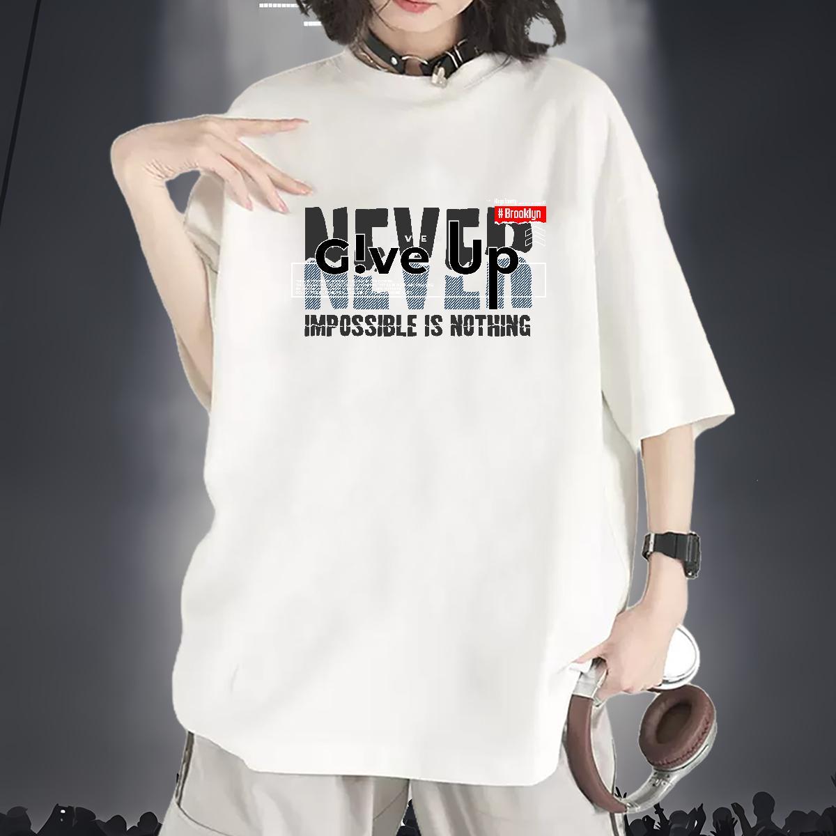 Designer Women Tees 100% Cotton 230g letter Beach Womens T Shirts Breathable Crew Neck Anime Top Tees