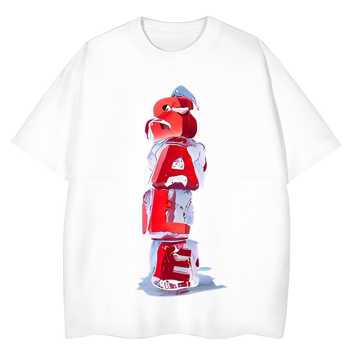 Brand Women Tshirts 230g 100% Cotton letter Daily Wear T-Shirts for Women Short Sleeve O-Neck DIY Logo Clothings