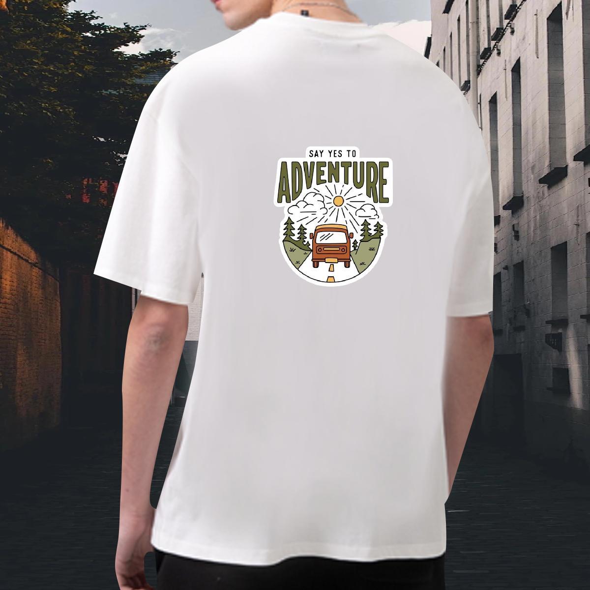 Soft Men T Shirts 100% Cotton 230g car Street Wear DIY Anime Crew Neck Breathable Men Clothes T-Shirt 2024 Designer Tees