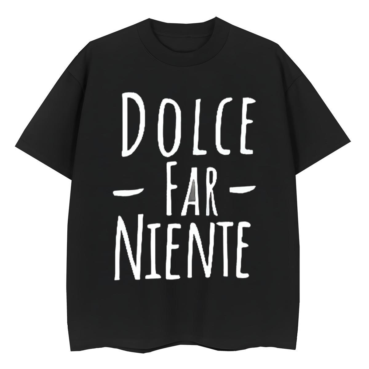 Loose fit Womens Tshirts 230g 100% Cotton letter Street T Shirt For Woman Breathable Crew Neck DIY Anime Printed Top Tees