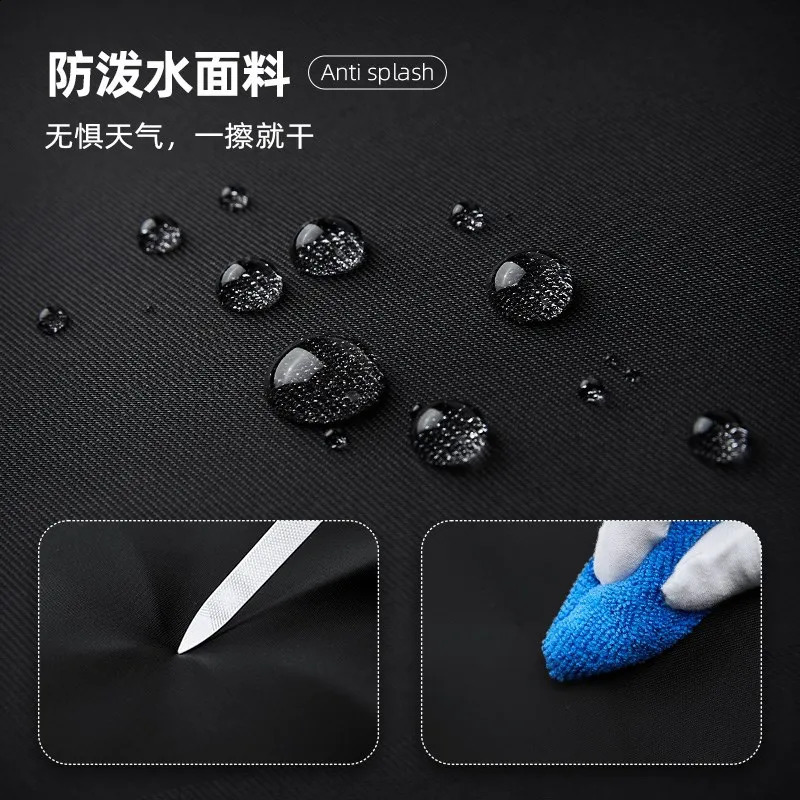 Fashion Men Chest Bag Waterproof 97 inch iPad Crossbody Hiking Travel Fanny Pack with Antitheft Buckle 240826