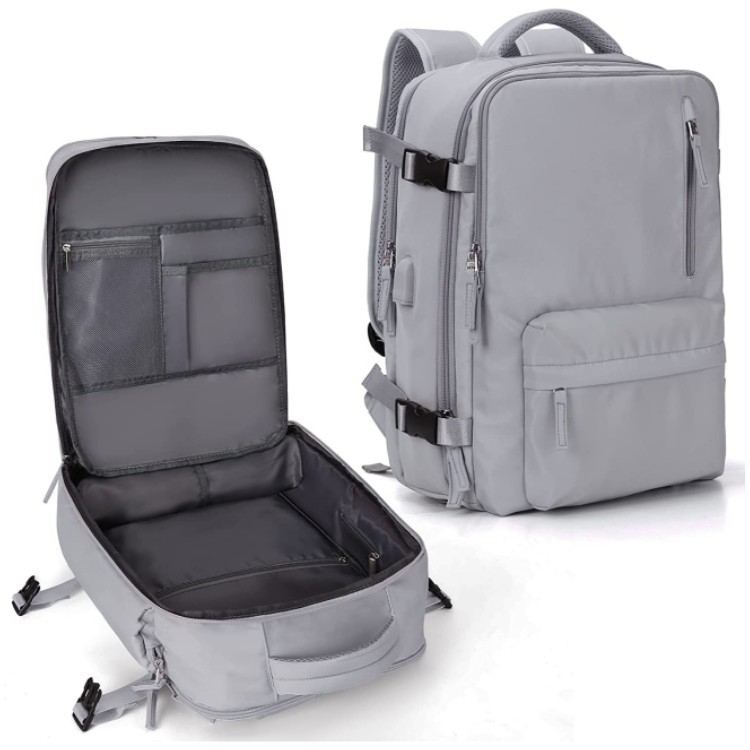 Designer Bag USB Rechargeable Large Capacity Travel Backpack with Multiple Functional Compartments