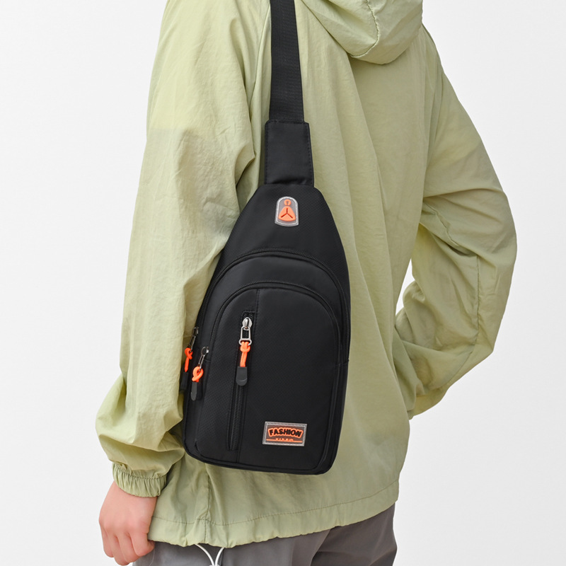 Men Multifunctional Chest Bag Leisure Style Travel Crossbody Bag Business Commuter Korean Version Shoulder Bag Free shipping