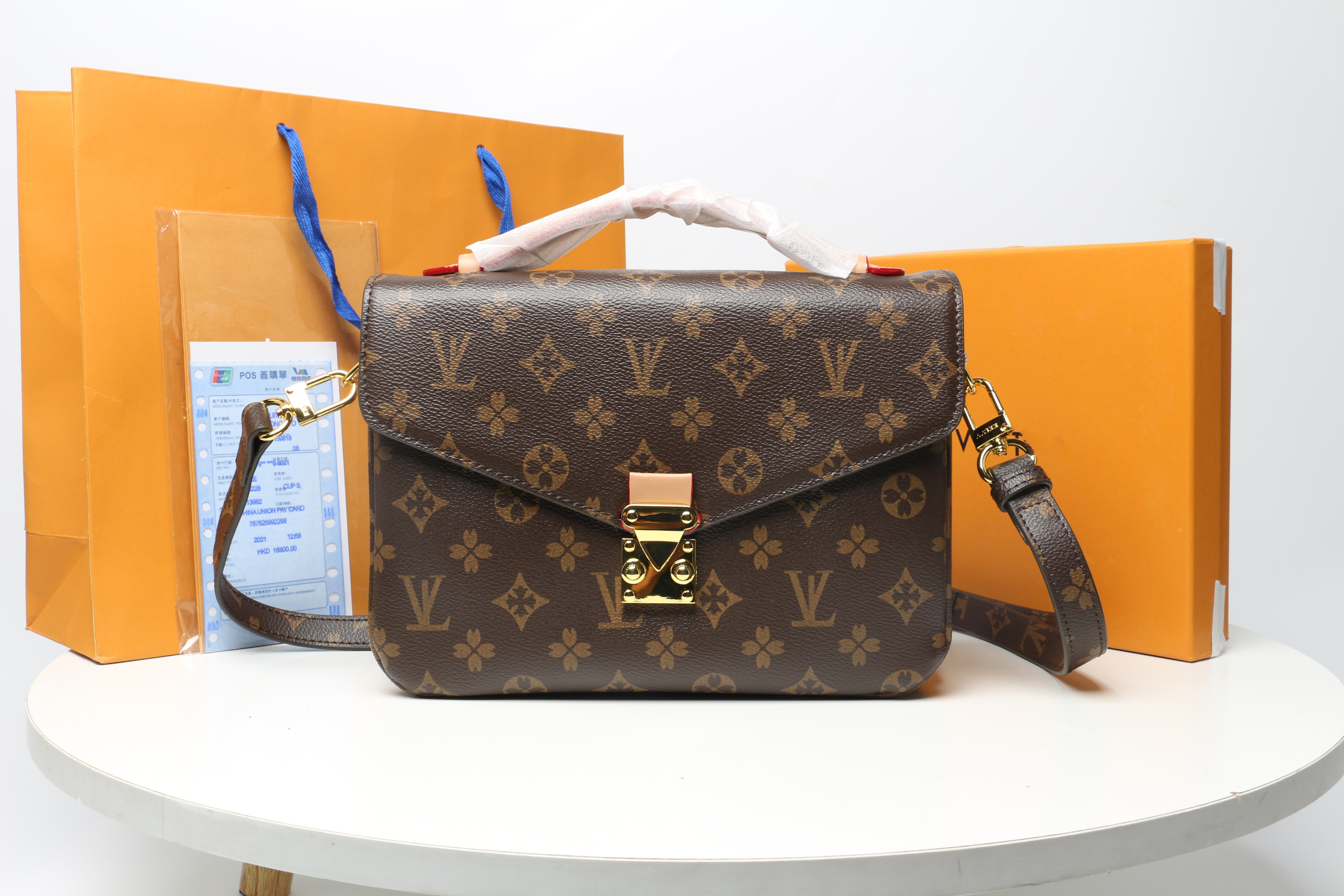 10A High Quality Pochette East West Metis Vintage Designer Handbags Clutch Leather Classic Chain Bag Shoulder Fashion Crossbody Womens Bags