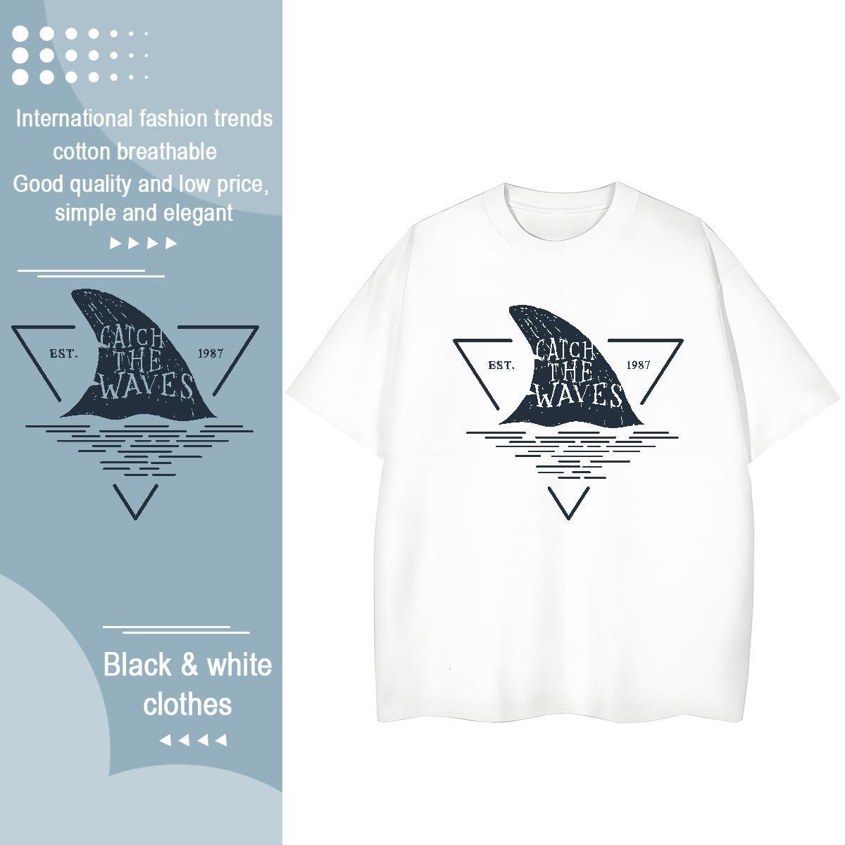 Nice Womens Tshirts 230g Pure Cotton handpainted Casual Daily Wear T Shirt For Woman Breathable Crew Neck Customized Clothes Shirt