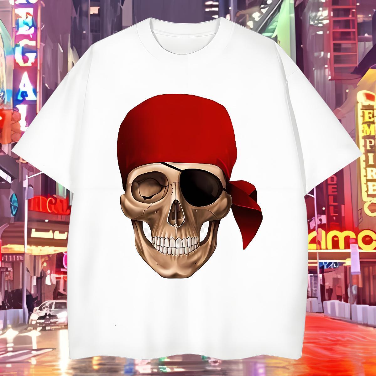 Comfortable T Shirts Men 230g 100% Cotton monster Outdoor Cartoon Print Breathable Crew Neck Tshirt for Man Woman Stylist Tees Shirts