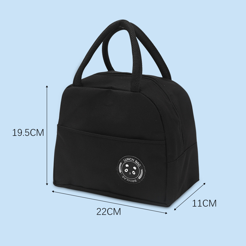 New Insulated Bag Thickened Bag Student Hand-held Waterproof Lunch Insulated Bag Free shipping