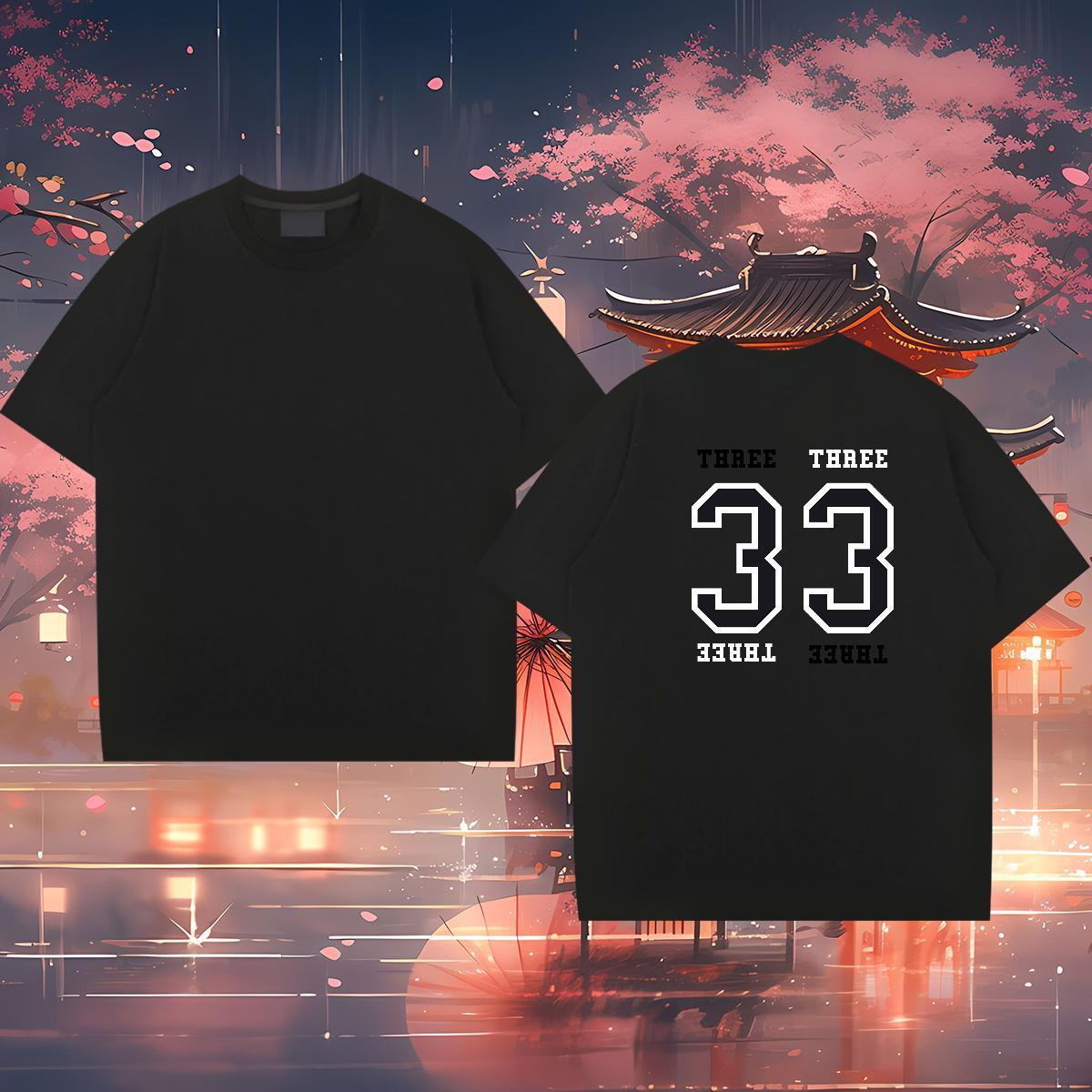 High Quality T shirt 230g Cotton letter Street wear Hip Hop Cartoon Printing L-4XL O Neck Short Sleeves Men Tshirts New Arrival Top Tees