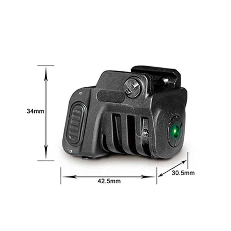 Laserspeed Mini USB charging laser sight blue red green P320 G2C Taurus accessories CL240826