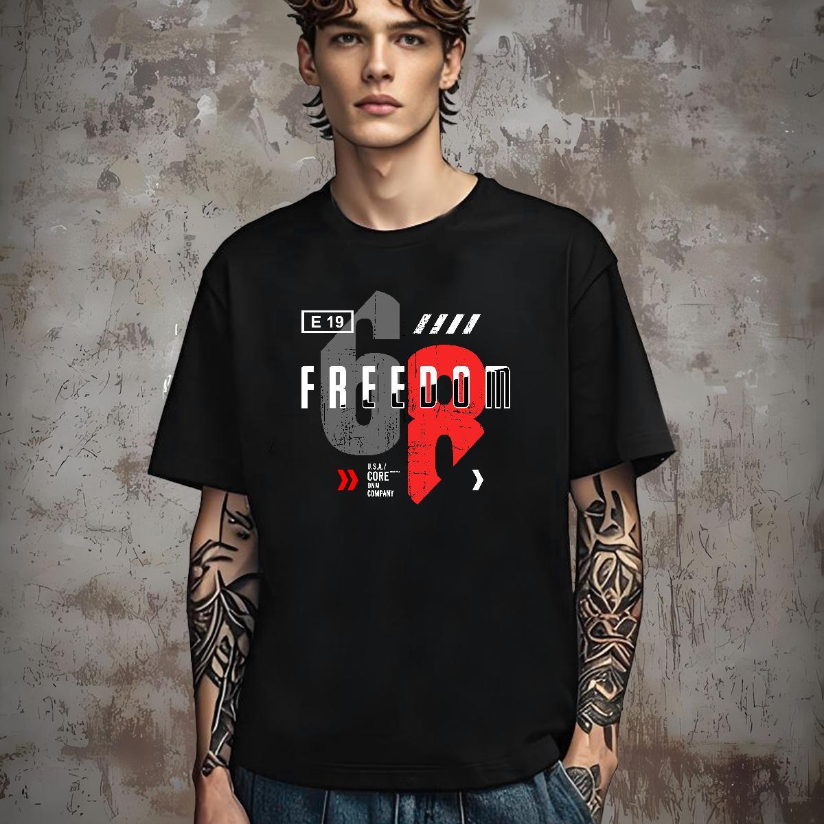 Comfortable Man T Shirts 230g Cotton letter Beach Plus Size Cartoon Short Sleeve Soft Men Tops Tees Fashion Design Tops Shirt