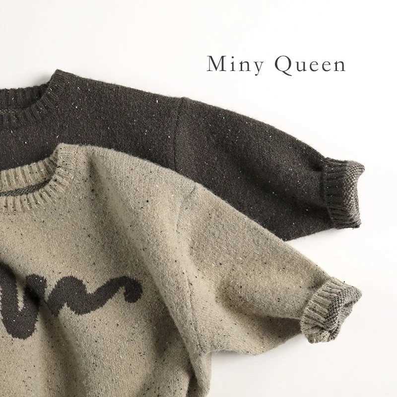 4303 purchase 2 wholesale childrens sweaters 2024 autumn and winter new boys knitted sweater color spotted alpaca wool pullover topW240824