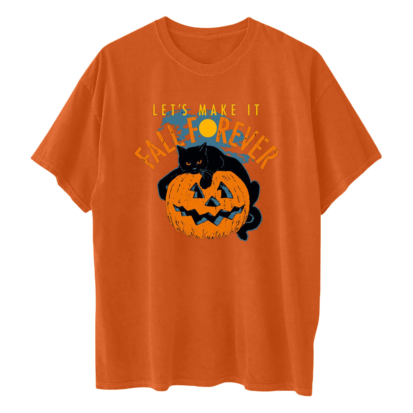 Halloween T-shirt off shoulder style dongdumaoyi