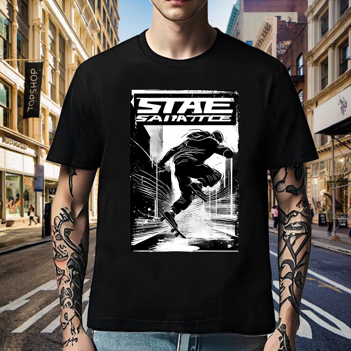 Cool Design Mens T Shirts 230g Cotton person Summer Casual Custom Cartoon Breathable Couples T Shirts Fashion Tees