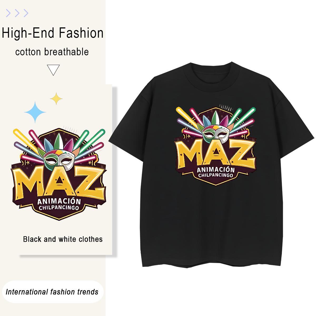Brand Couples T Shirts 100% Cotton 230g letter Outdoor T-Shirts Breathable Custom Print Plus Size Top Shirts