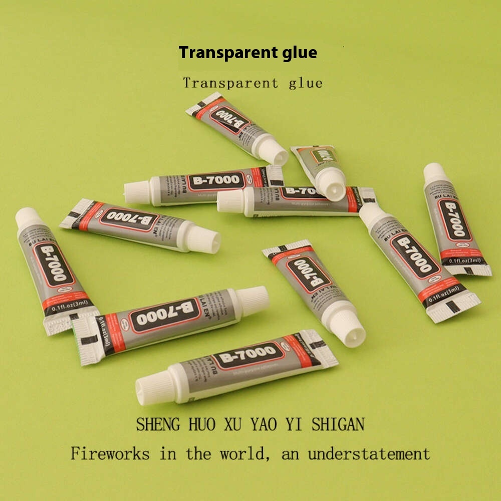 Non-Staining Clear B-7000 Resin Kit for Jewelry Restoration - 3ml Size